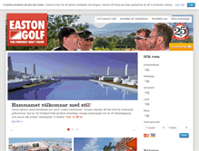 Tablet Screenshot of eastongolf.se